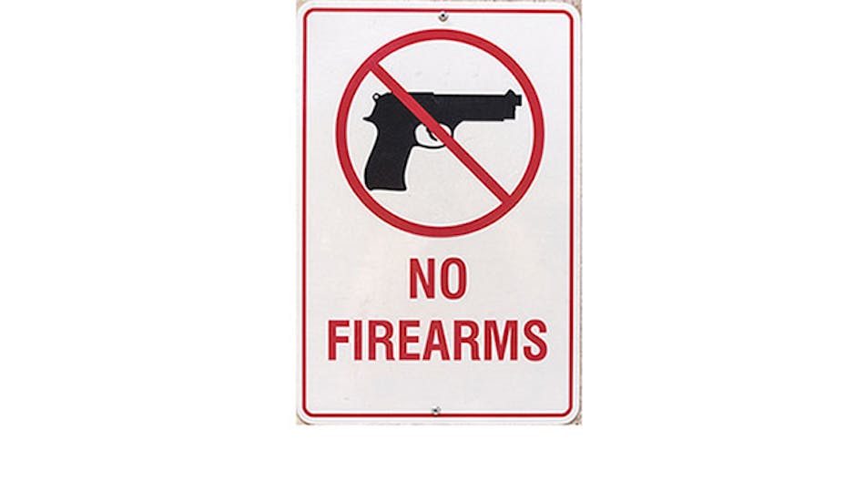 Ehstoday 9710 Guns Not Allowed