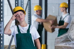 As a worker39s performance begins to fail heshe will become increasingly drowsy In more advanced stages a lack of energy should be noted according to the Mayo Clinic As a worker39s performance begins to fail heshe will become increasingly drowsy In more advanced stages a lack of energy should be noted according to the Mayo Clinic