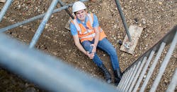 hurt construction worker hurt construction worker