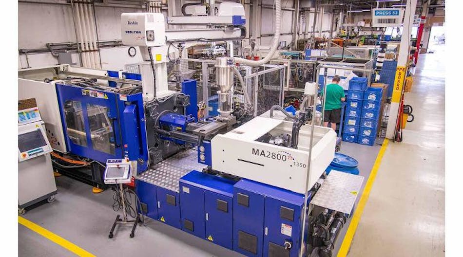 Viking Plastics embraces automation to help improve productivity, 'and we do this while growing people,' says Shawn Gross, engineering manager. Viking Plastics embraces automation to help improve productivity, 'and we do this while growing people,' says Shawn Gross, engineering manager.