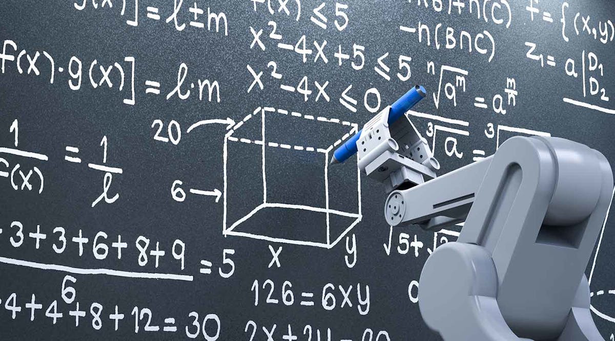 Ehstoday 10561 Robot Arm Learning Math Blackboard Chalkboard Phonlamaiphoto Istock Gettyimagesplus