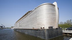 A replica of Noah&apos;s ark was built in the Netherlands in 2007.