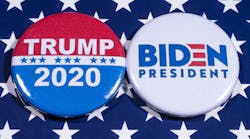 Trump V Biden Buttons