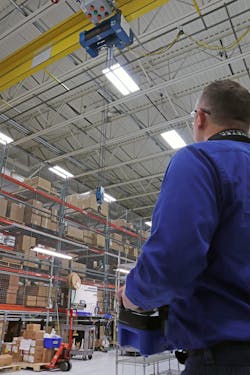 Off-center pick using automatic control system. Off-center pick using automatic control system.