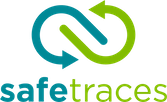 Safe Traces Logo stacked Safe Traces Logo stacked