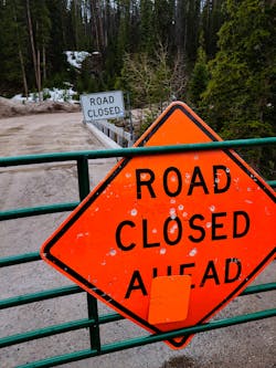 Gate to access a remote project site. Site is another hour down this road, this gate is two hours from the nearest town, 30 minutes from a fire department. Gate to access a remote project site. Site is another hour down this road, this gate is two hours from the nearest town, 30 minutes from a fire department.
