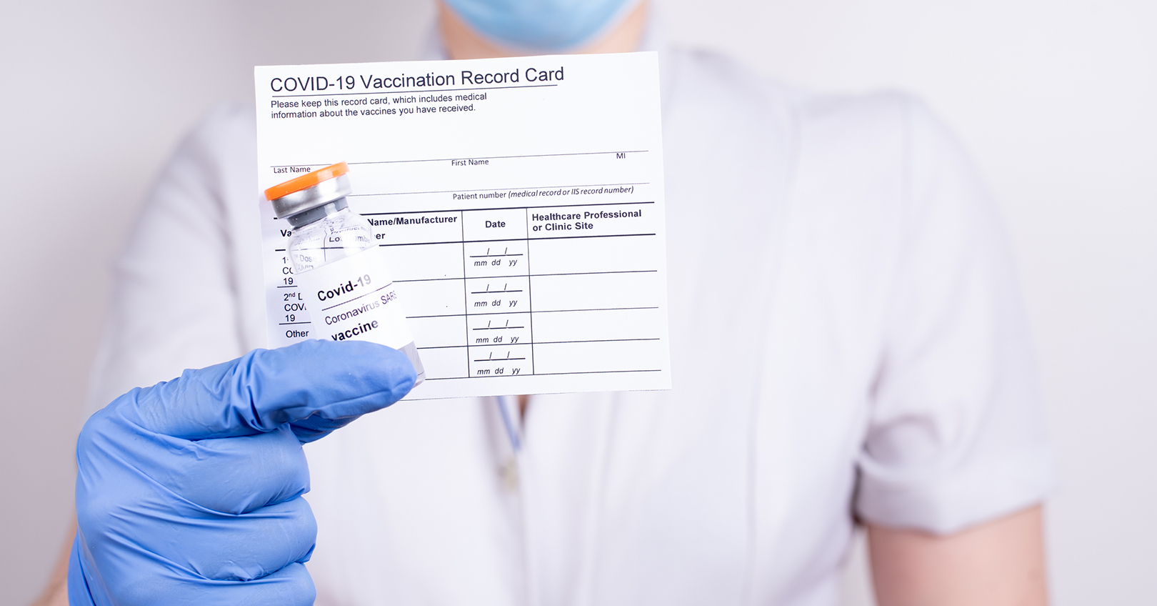 Vaccination Card And Vial 618044b0cdb09