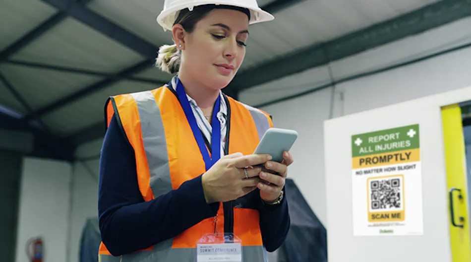 Report Hazards Using Qr Code QR Codes Simplify Reporting of EHS Incidents and Safety Observations ...