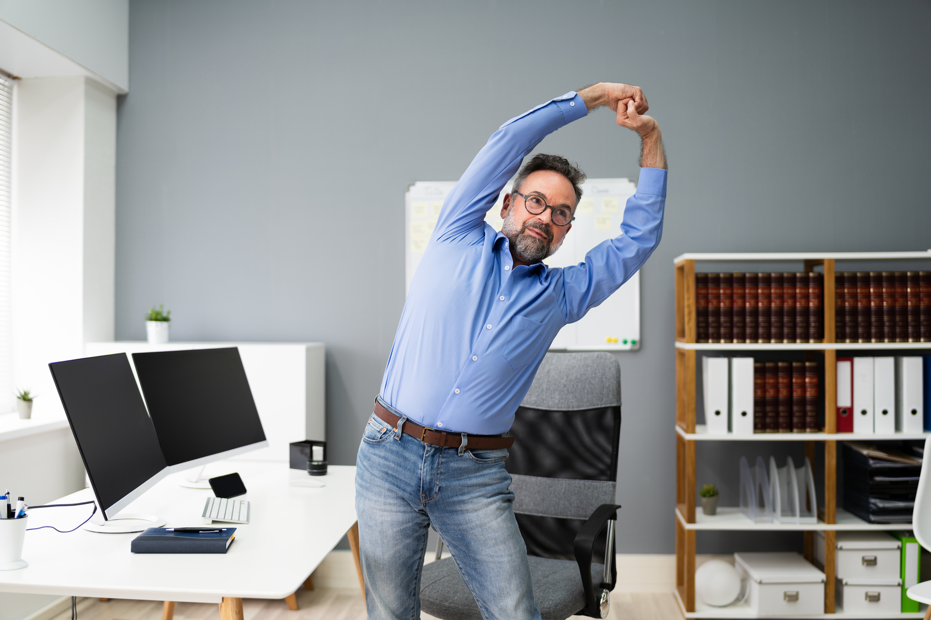 Doing Micro-Exercises At Work Could Prevent Absences