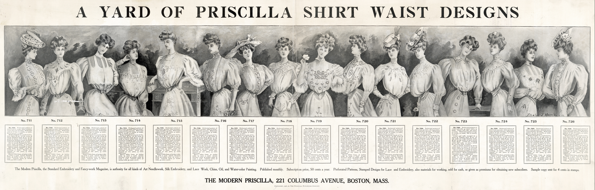 Shirtwaist Designs 1906 623dd6ce13809