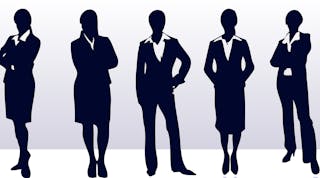Women Business Leaders Silhouette