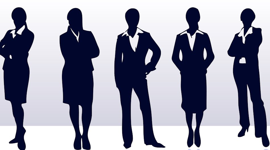 Women Business Leaders Silhouette