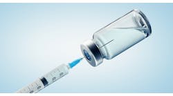 Needle In Vaccine Bottle