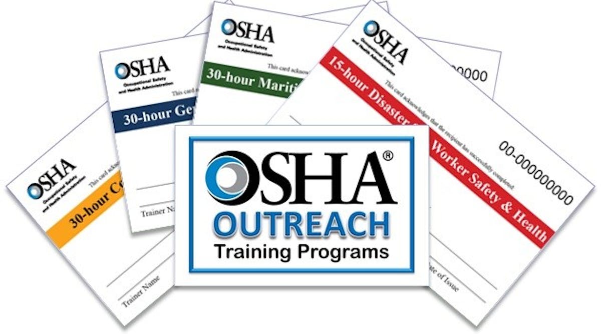 OSHA Expands Training Education Centers