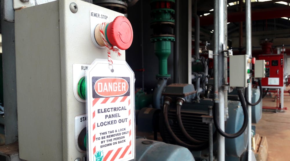 Lockout Tagout Electrical Hazard Safety