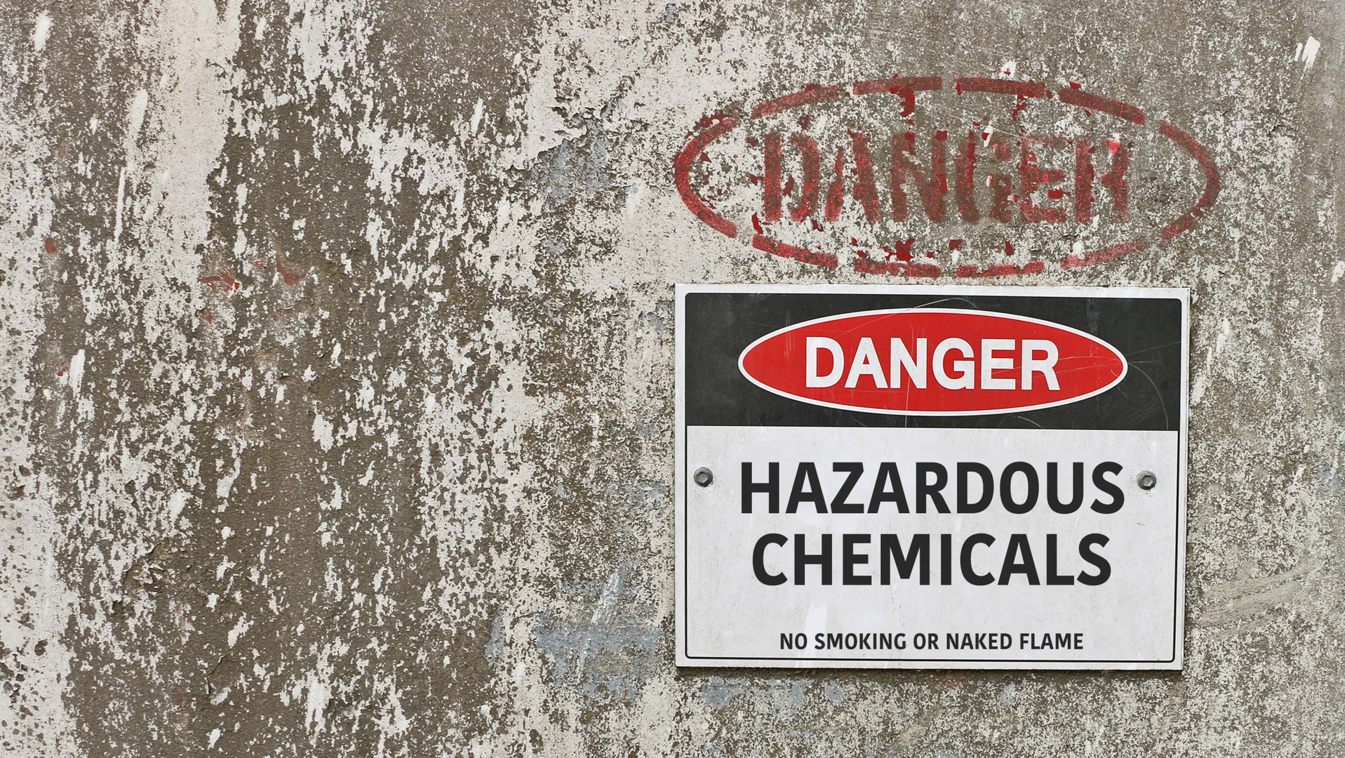 Hazardous Chemicals Sign