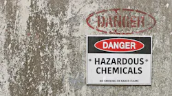 Hazardous Chemicals Sign
