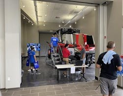 Ingenity Electric Boat brought a sustainably powered boat to show a sustainable alternative to traditional engines at Nautique's annual Earth Day Expo. Ingenity Electric Boat brought a sustainably powered boat to show a sustainable alternative to traditional engines at Nautique's annual Earth Day Expo.