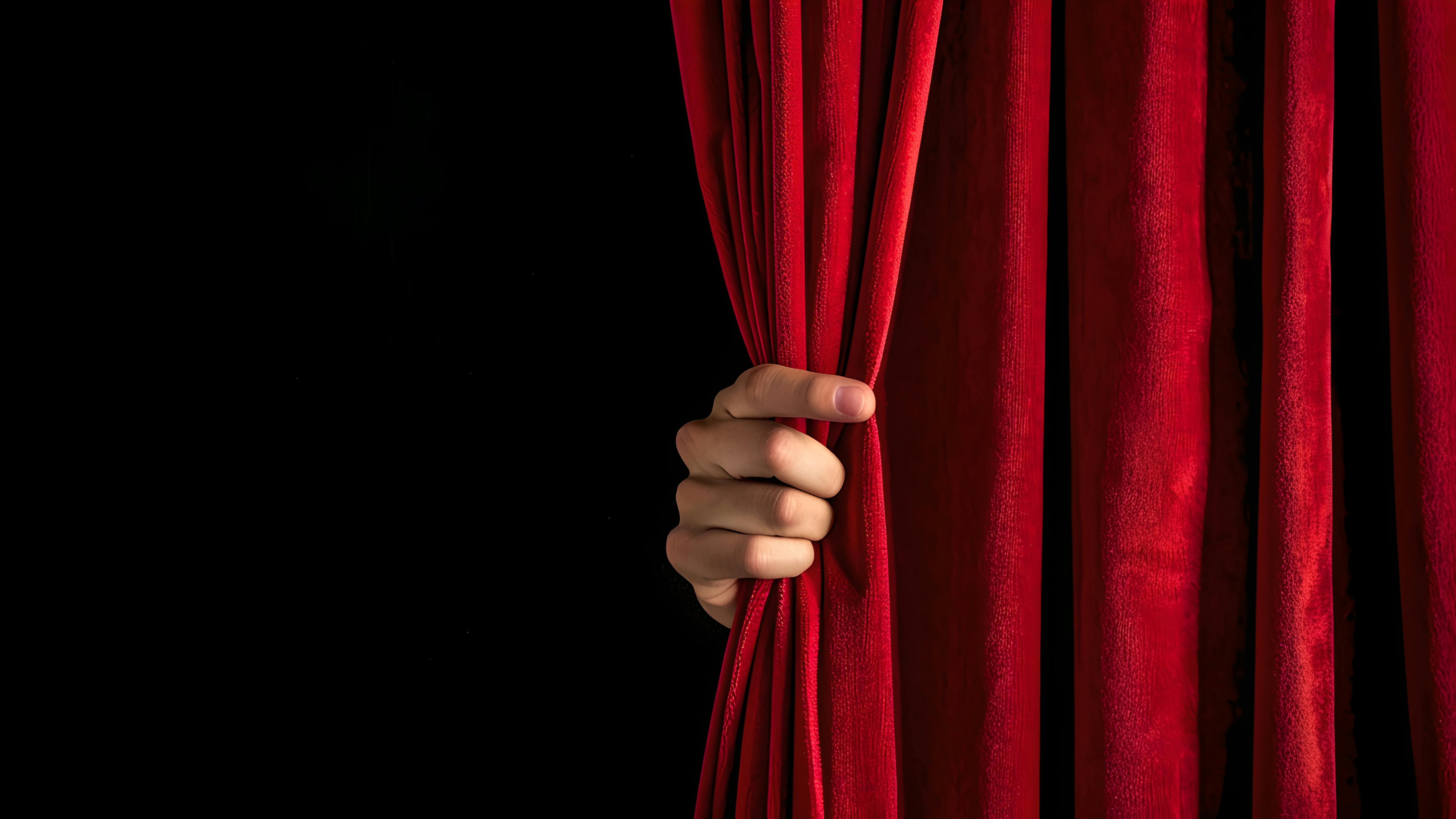 67180dfda94e81fcdd4586b1 Pulling Back Curtain