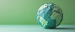 globe made out of paper globe made out of paper