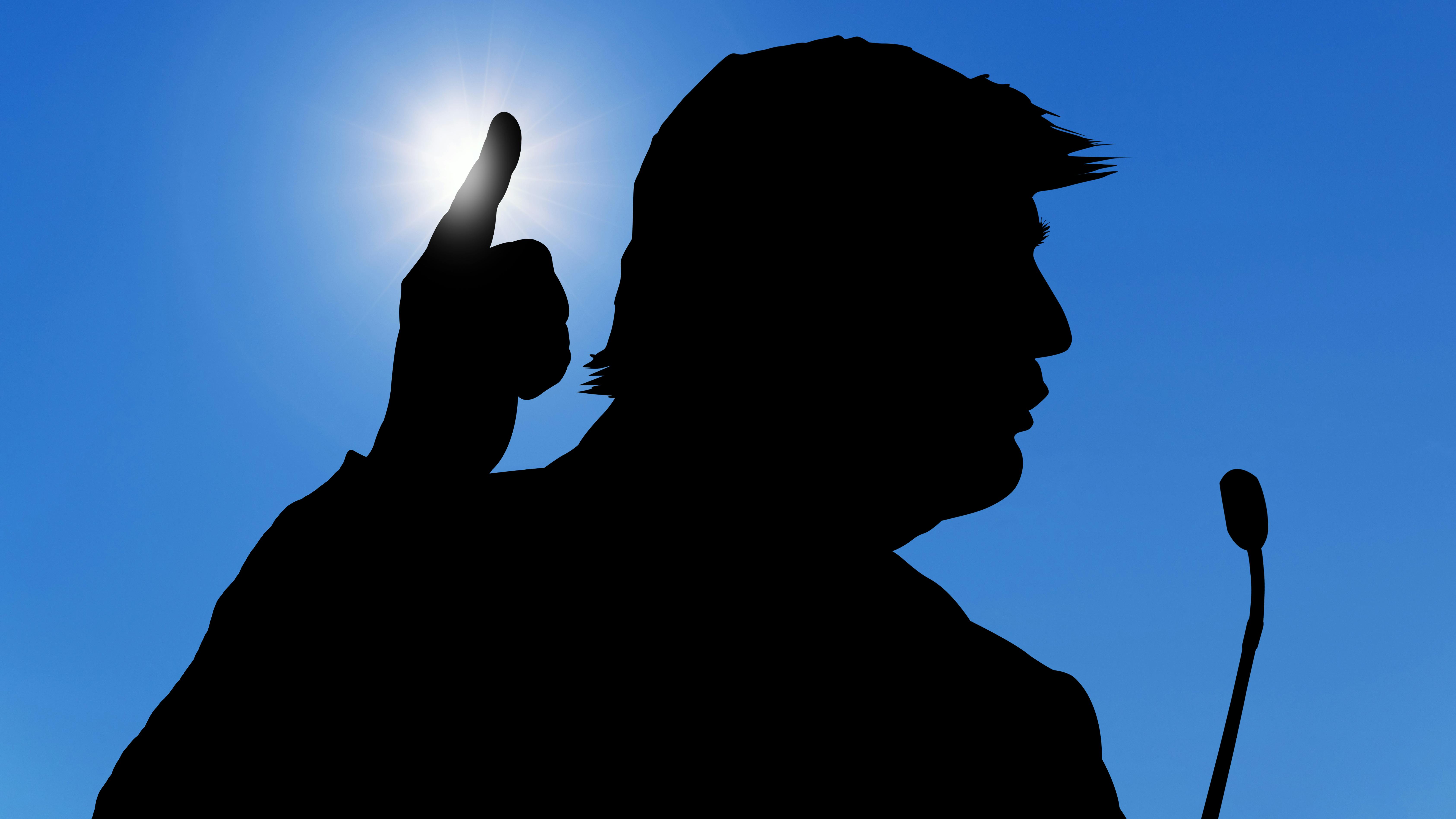 68362d8f54781d6f59c77058 Trump Silhouette
