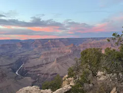 photo of the sunset over the South Rim of the Grand Canyon in Arizona photo of the sunset over the South Rim of the Grand Canyon in Arizona