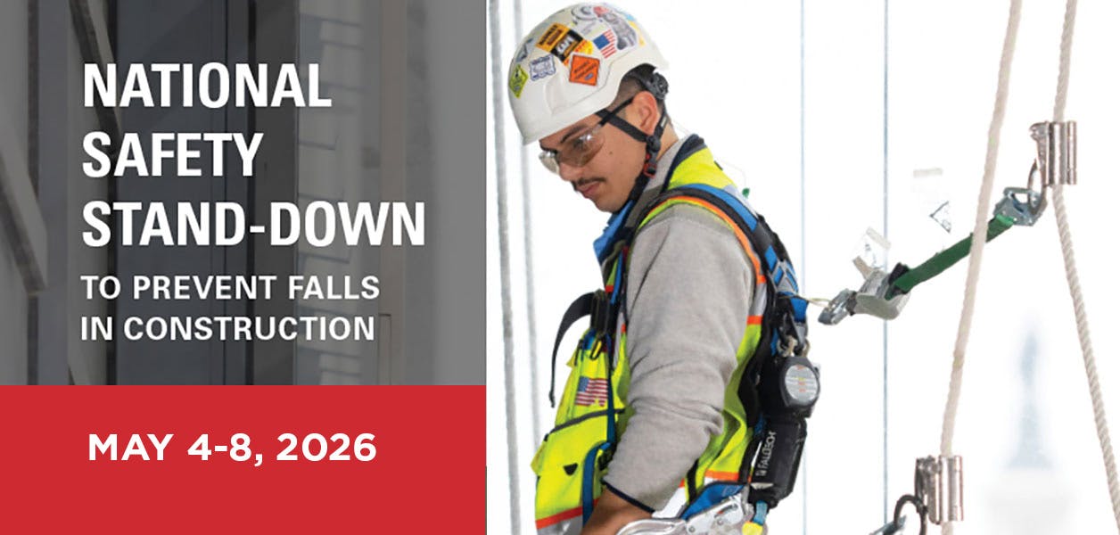 OSHA Encourages Companies to Participate in National Stand-Down Day