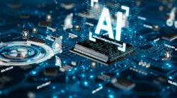 picture of a computer's circuit board to depict the concept of artificial intelligence