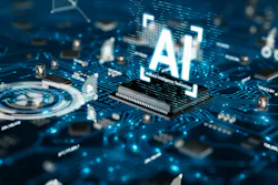 picture of a computer's circuit board to depict the concept of artificial intelligence