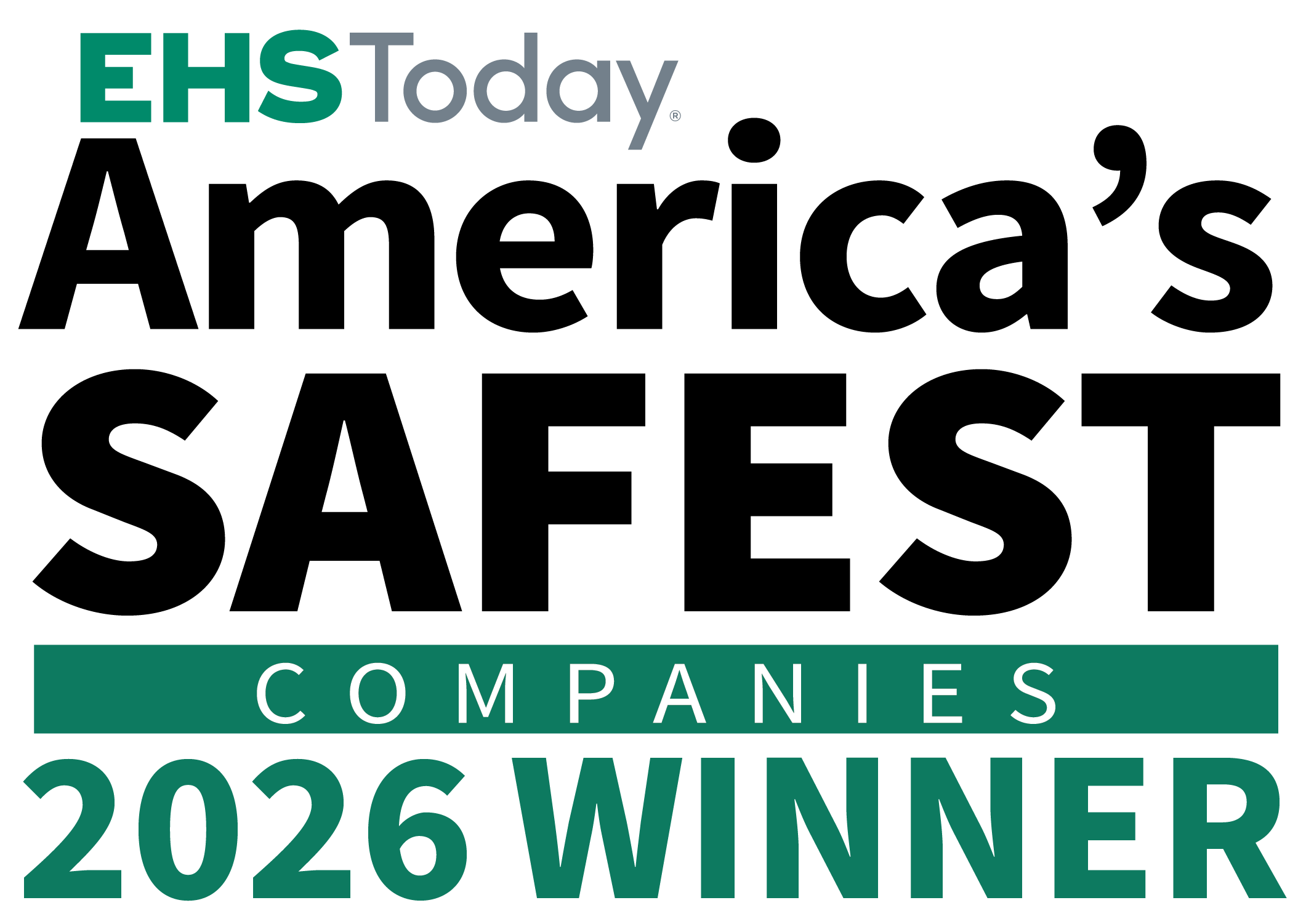 America's Safest Companies 2026 logo
