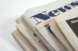 picture of a stack of newspapers