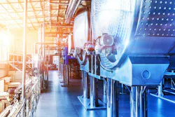 picture of machinery in a manufacturing plant